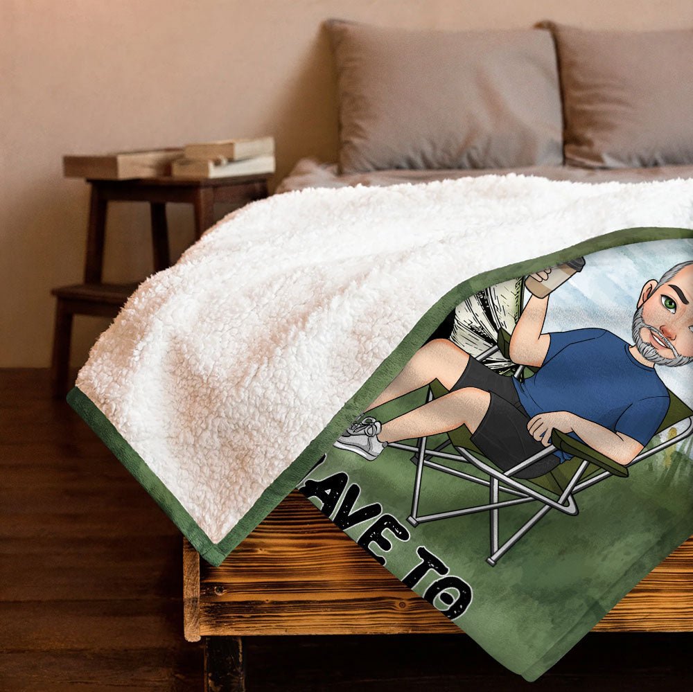 I'm Retired Blanket - Personalized Blanket