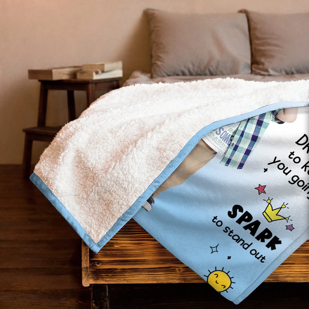 Inspire Baby Blanket - Personalized Blanket - Giftago