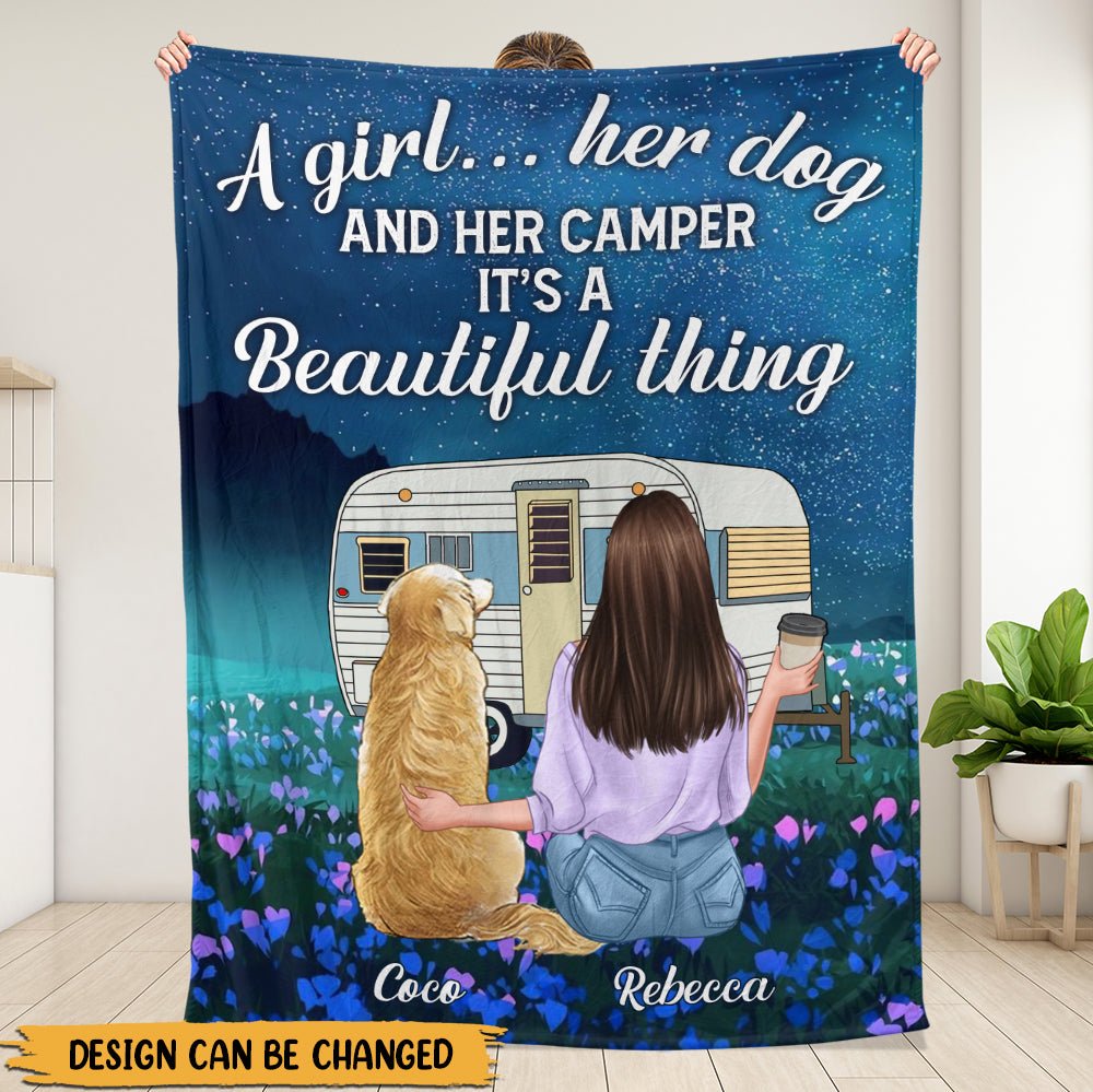 It's A Beautiful Thing Blanket - Personalized Blanket