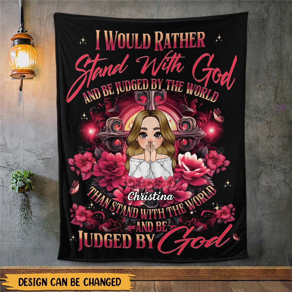 Judged By God - Personalized Blanket - Best Gift For Mother, For Grandma - Giftago
