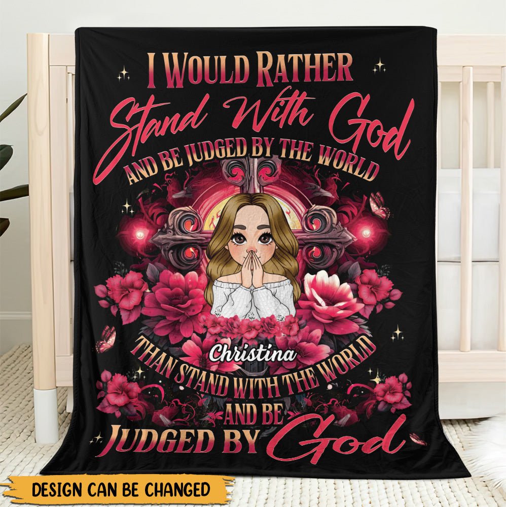 Judged By God - Personalized Blanket - Best Gift For Mother, For Grandma - Giftago
