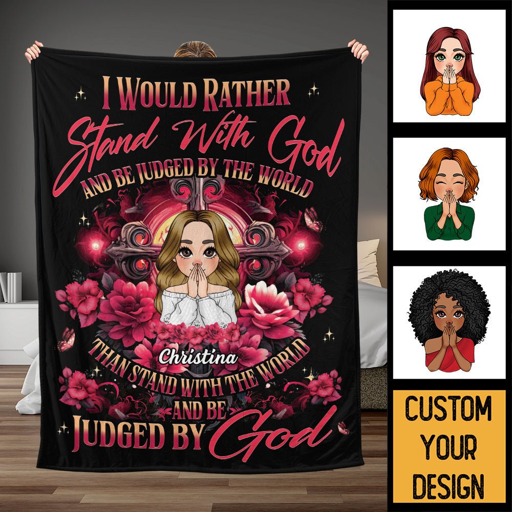 Judged By God - Personalized Blanket - Best Gift For Mother, For Grandma - Giftago
