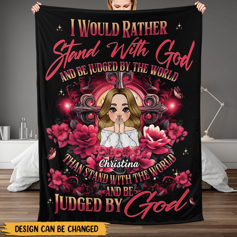 Judged By God - Personalized Blanket - Best Gift For Mother, For Grandma - Giftago