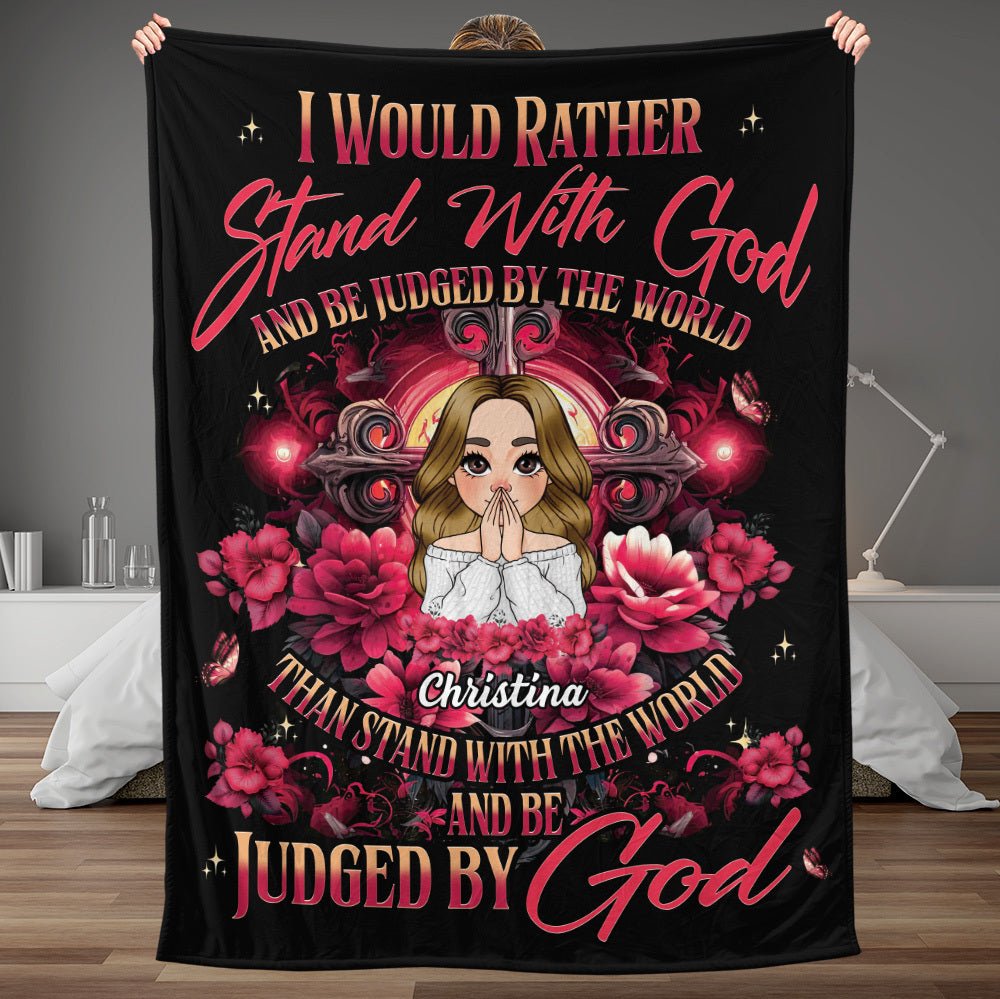 Judged By God - Personalized Blanket - Best Gift For Mother, For Grandma - Giftago