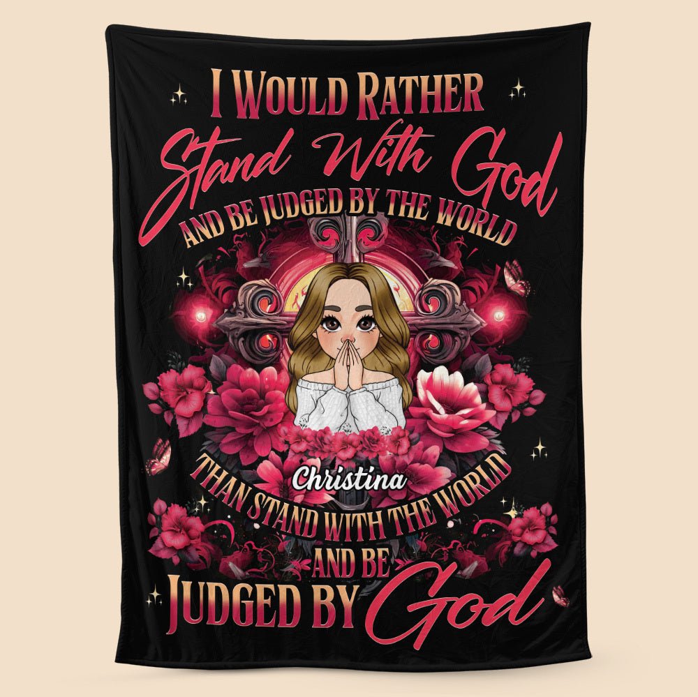 Judged By God - Personalized Blanket - Best Gift For Mother, For Grandma - Giftago