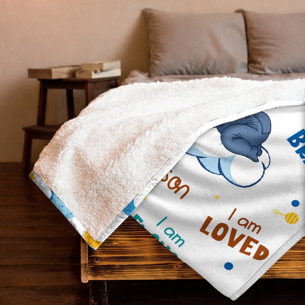 Kid Affirmations - Personalized Blanket - Giftago