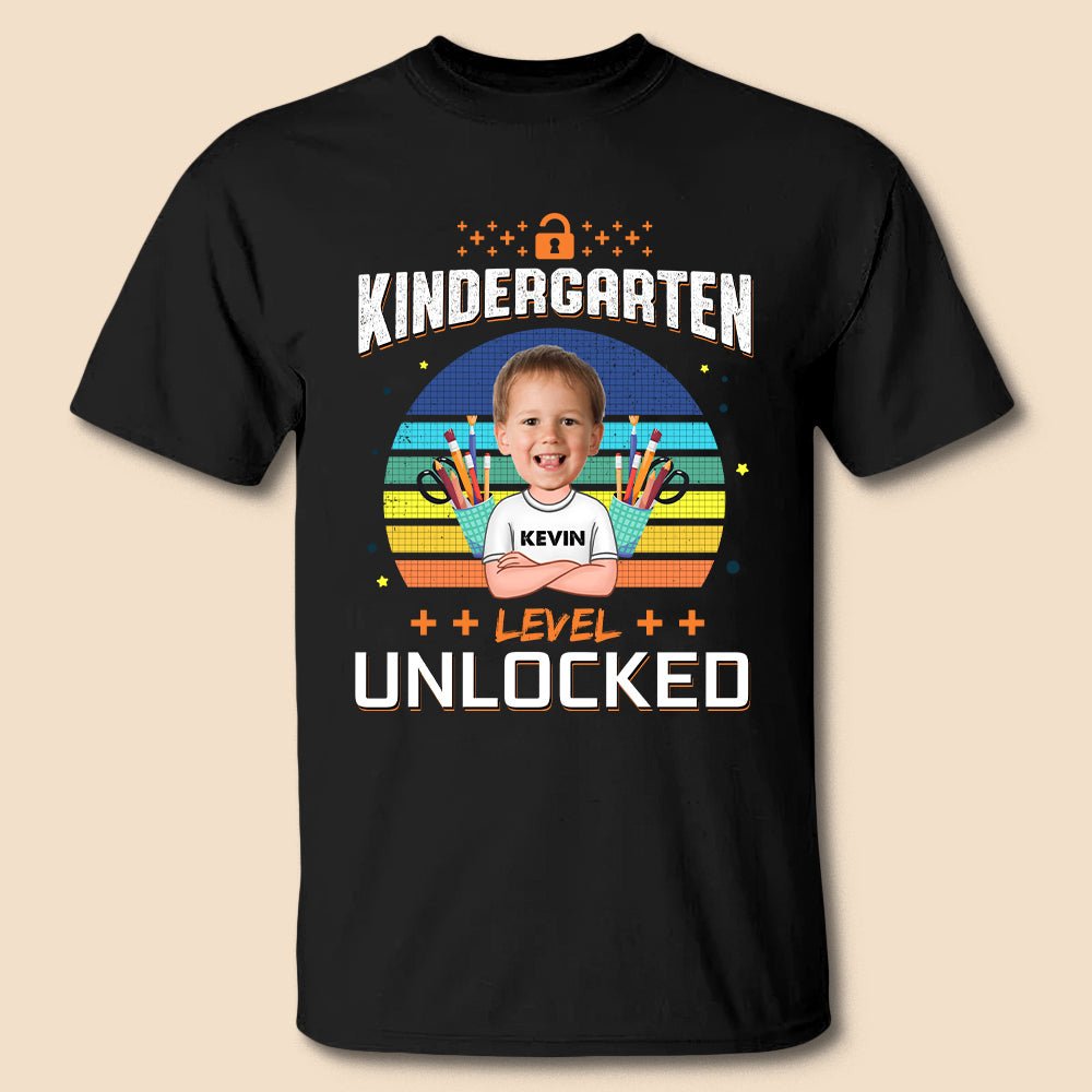 Kindergarten Unlocked - Personalized Shirt - Best Gift For Kid - Giftago