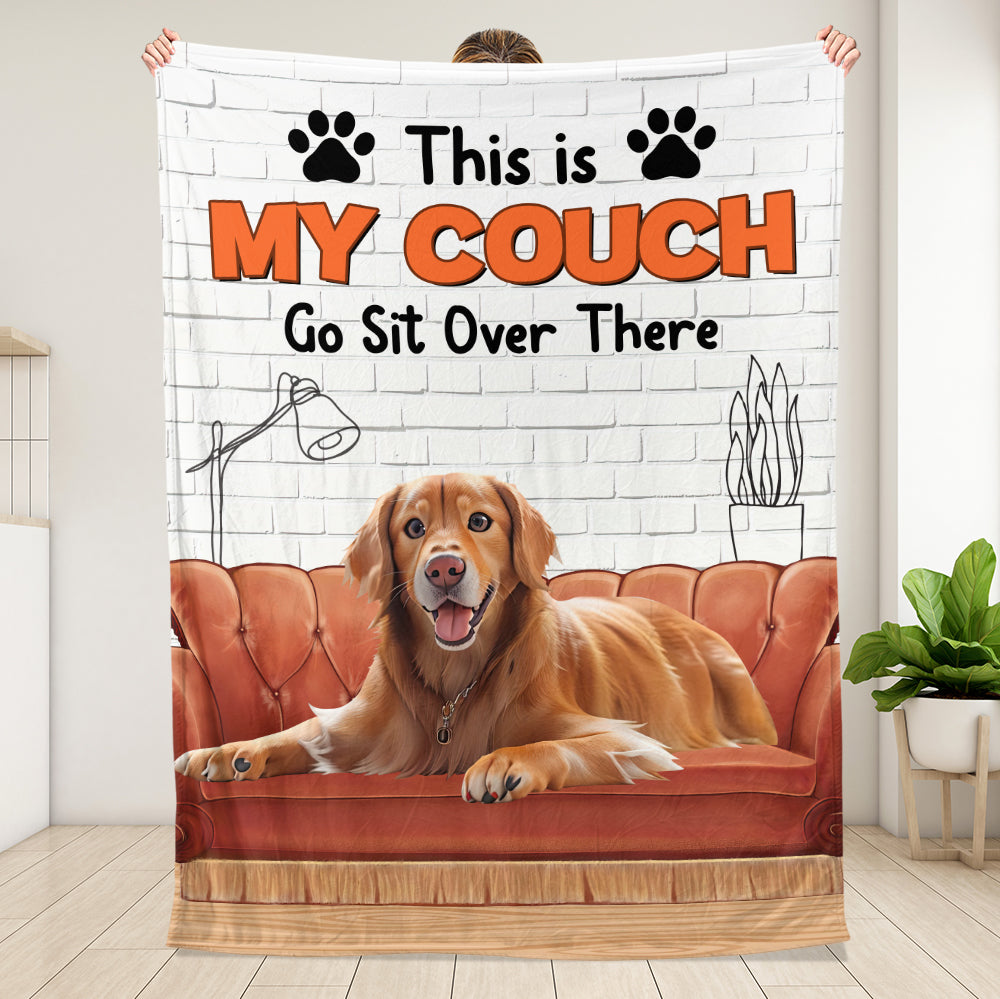 This Is My Couch AI Blanket - Personalized Blanket