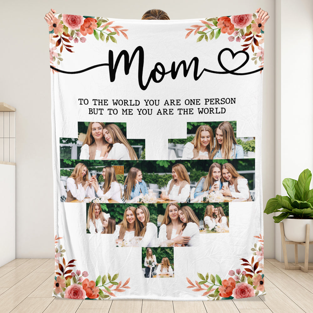 Mom Gift Blanket - Personalized Blanket