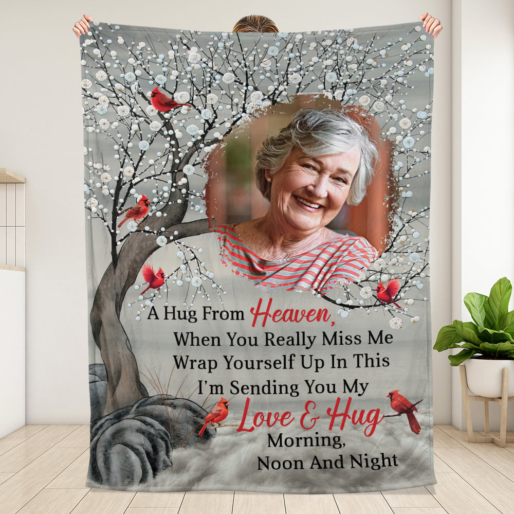 I'm Sending You My Love And Hug Blanket - Personalized Blanket