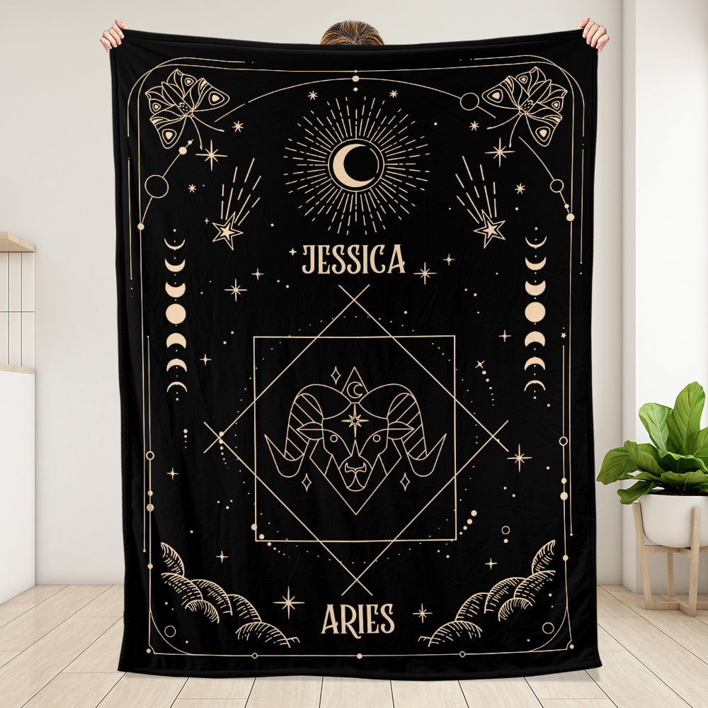 Zodiac Blanket - Personalized Blanket