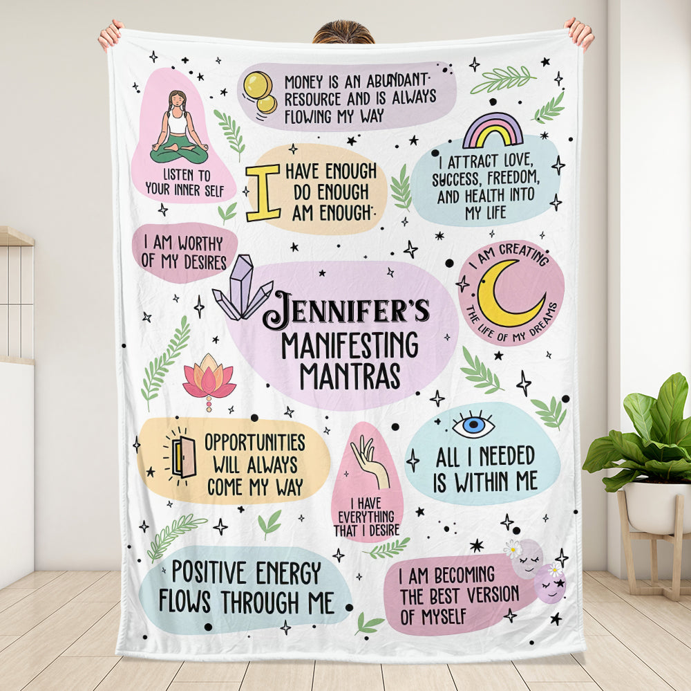 Manifesting Blanket - Personalized Blanket