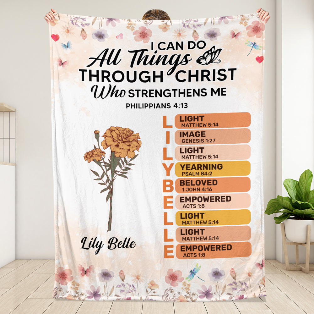 Christ Blanket - Personalized Blanket