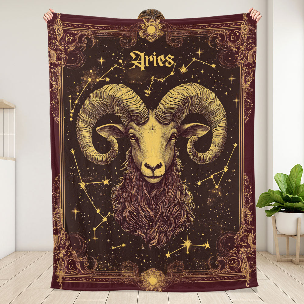 Aries | Bold and Fearless Blanket