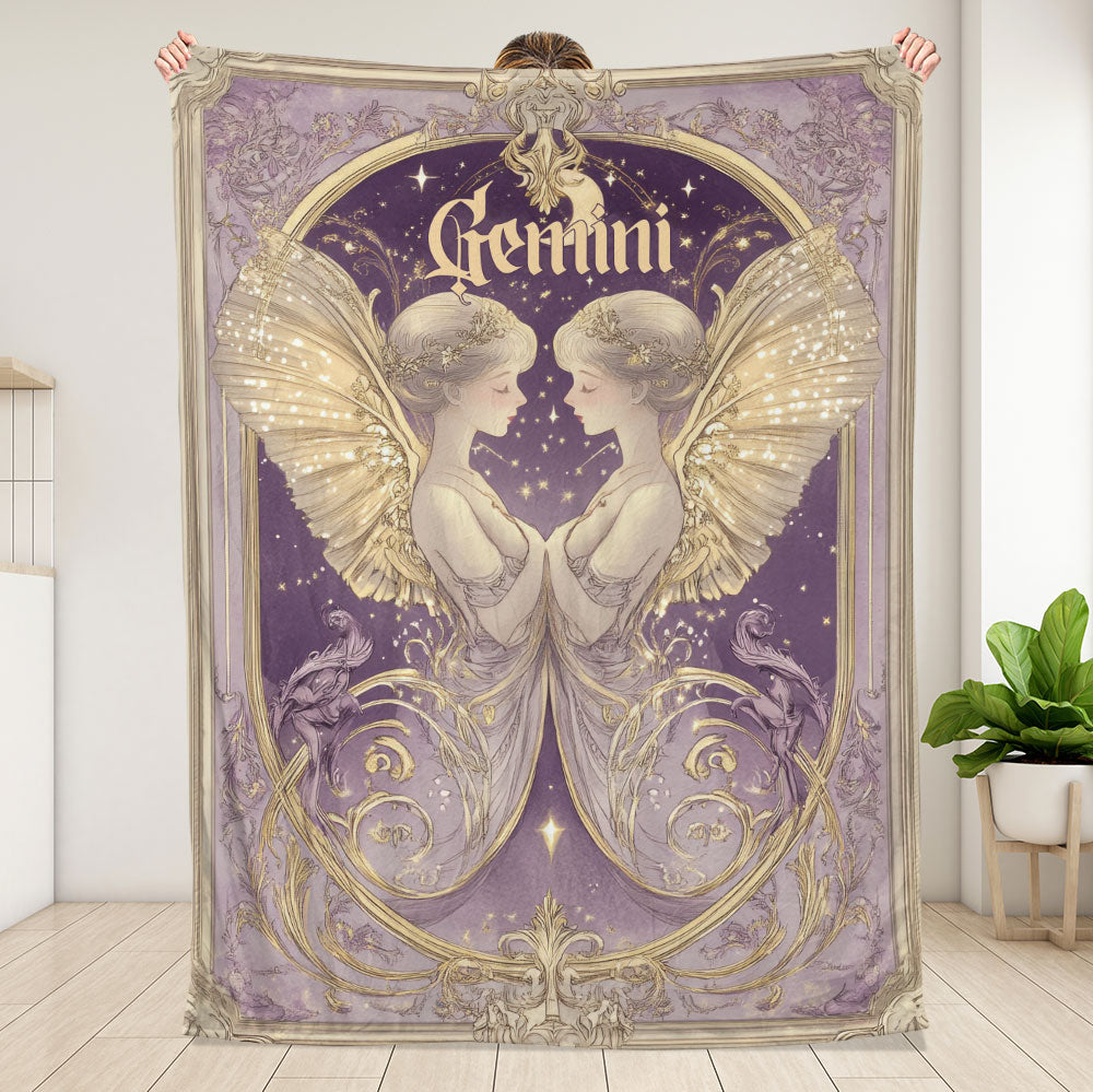 Gemini | Duality in Harmony Blanket