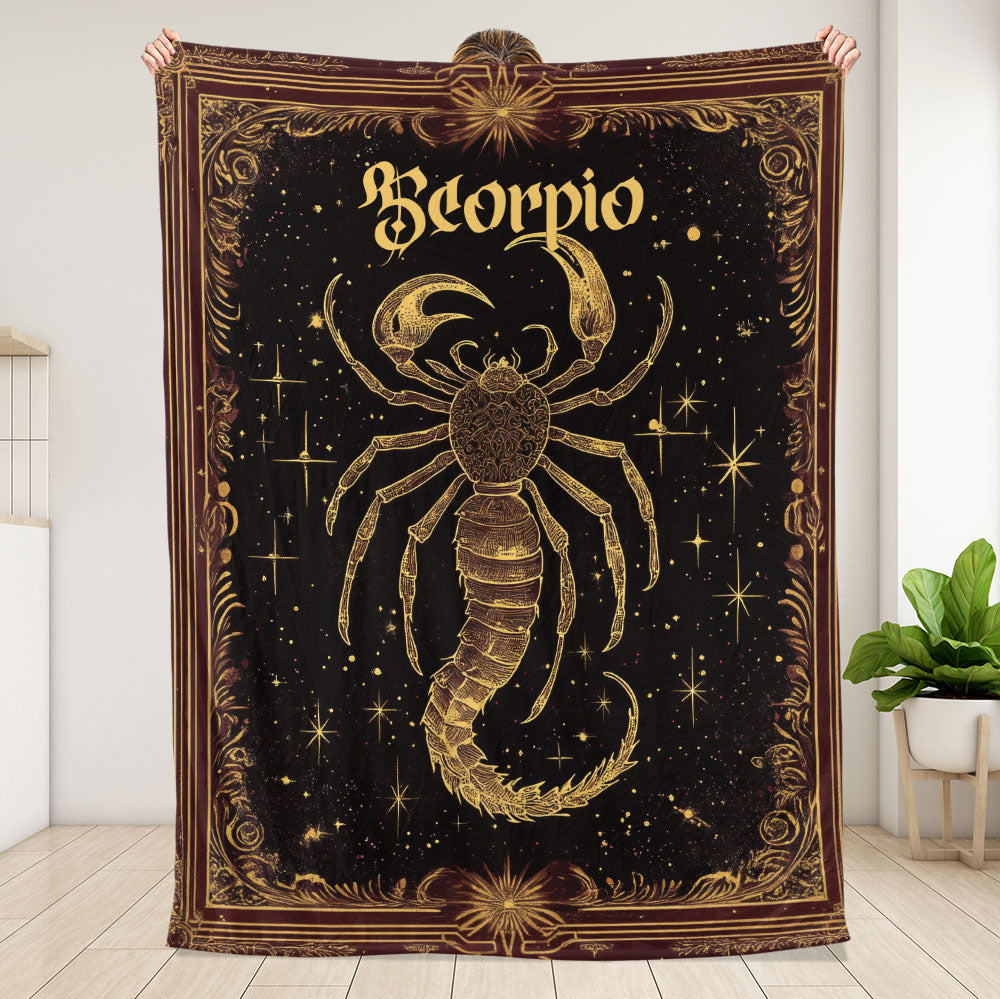 Scorpio | Passionate Depth Blanket