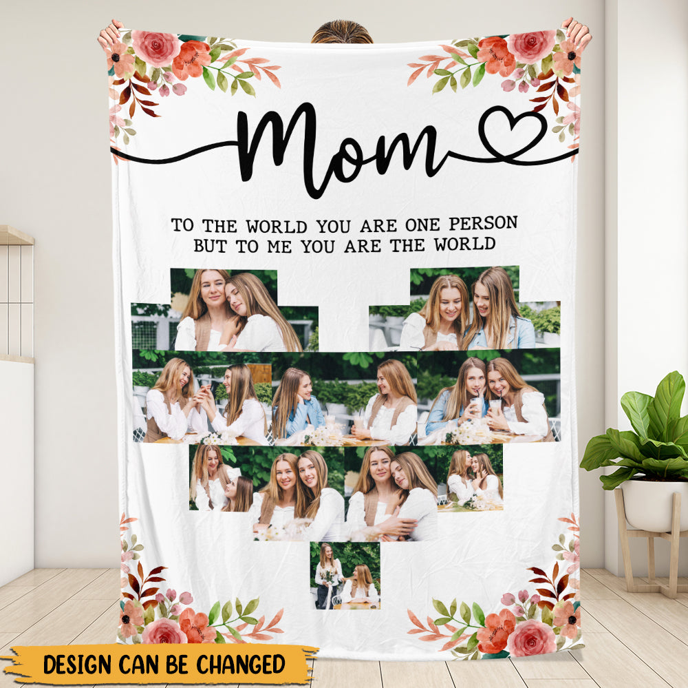 Mom Gift Blanket - Personalized Blanket