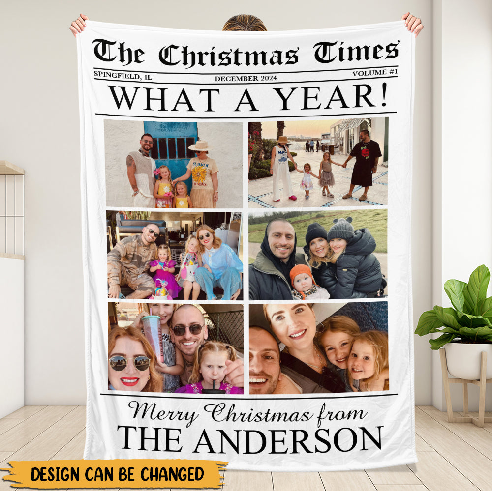 Christmas Time Blanket - Personalized Blanket