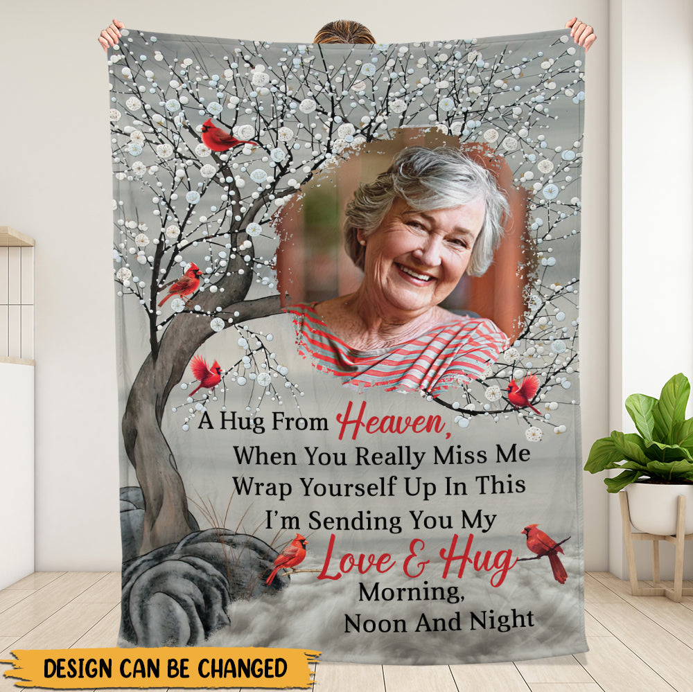 I'm Sending You My Love And Hug Blanket - Personalized Blanket