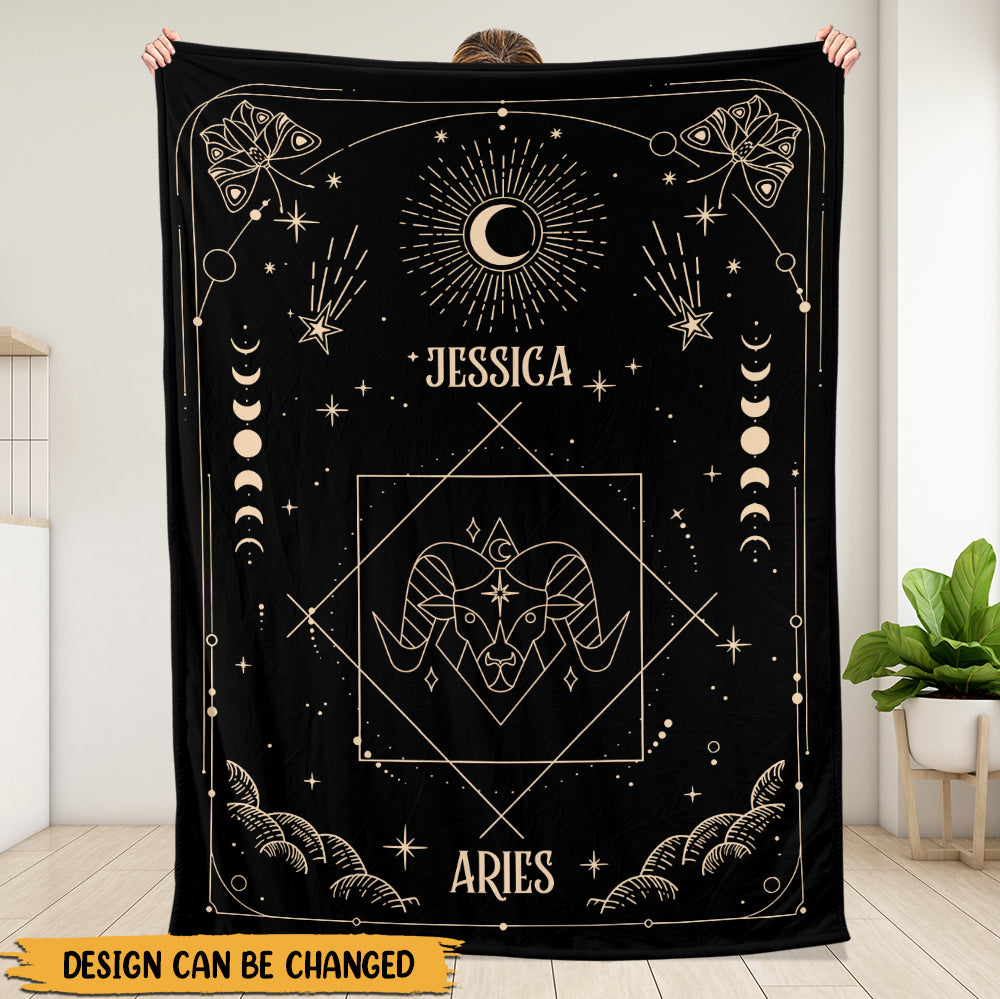 Zodiac Blanket - Personalized Blanket