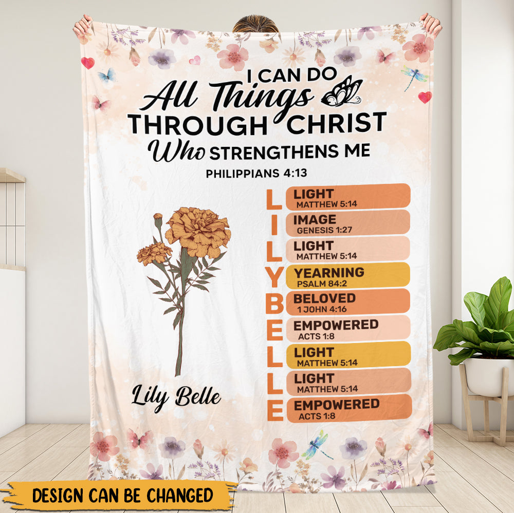 Christ Blanket - Personalized Blanket