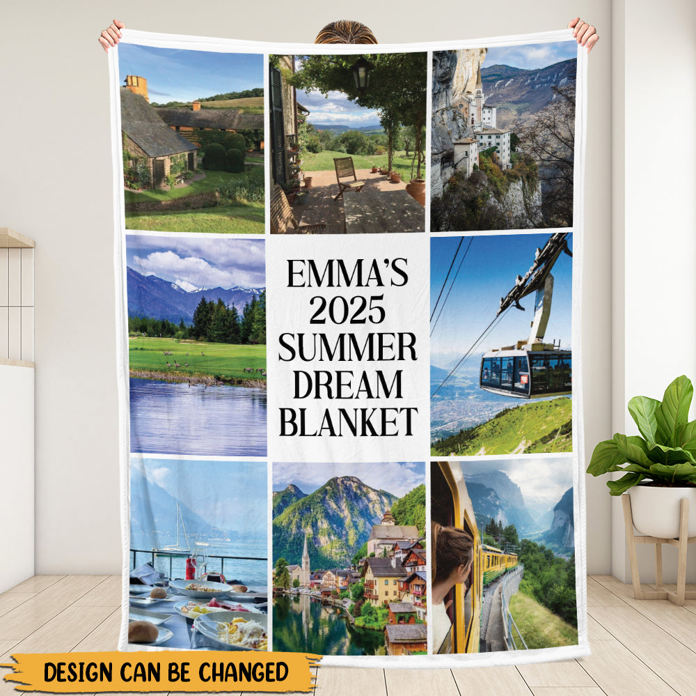 My 2025 Summer Dream Blanket - Gift For Daughter, Granddaughter