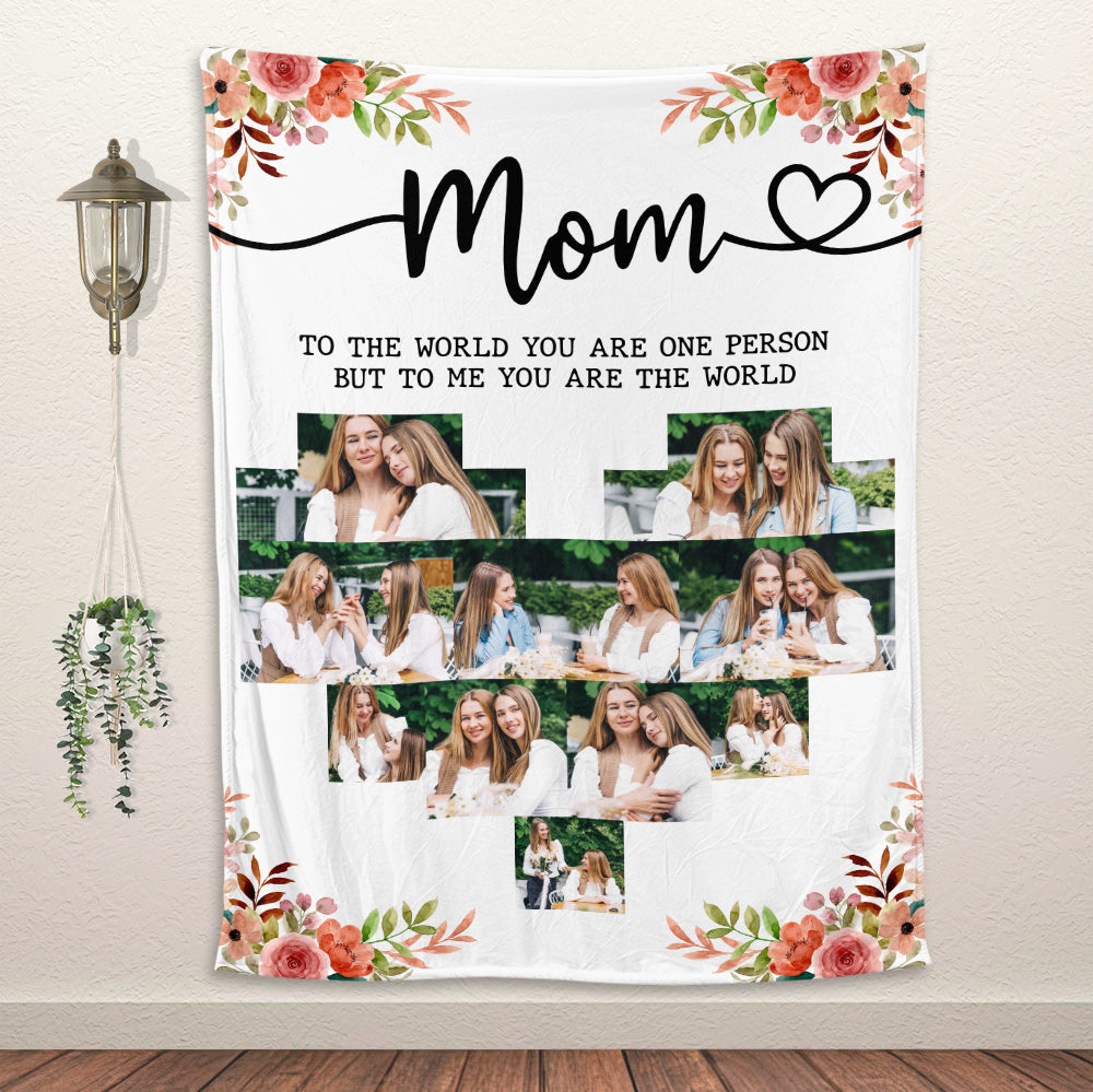 Mom Gift Blanket - Personalized Blanket