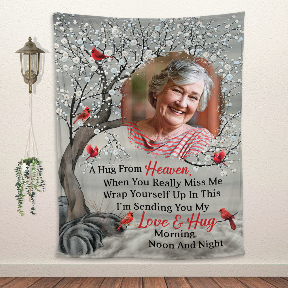 I'm Sending You My Love And Hug Blanket - Personalized Blanket