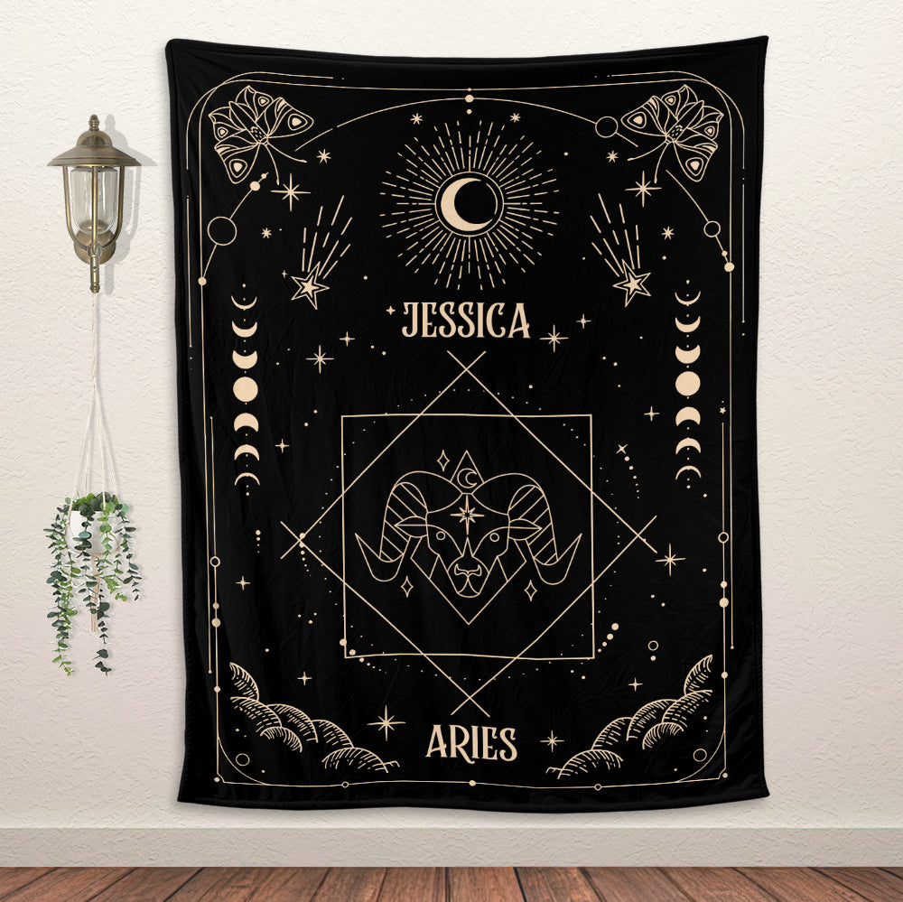 Zodiac Blanket - Personalized Blanket