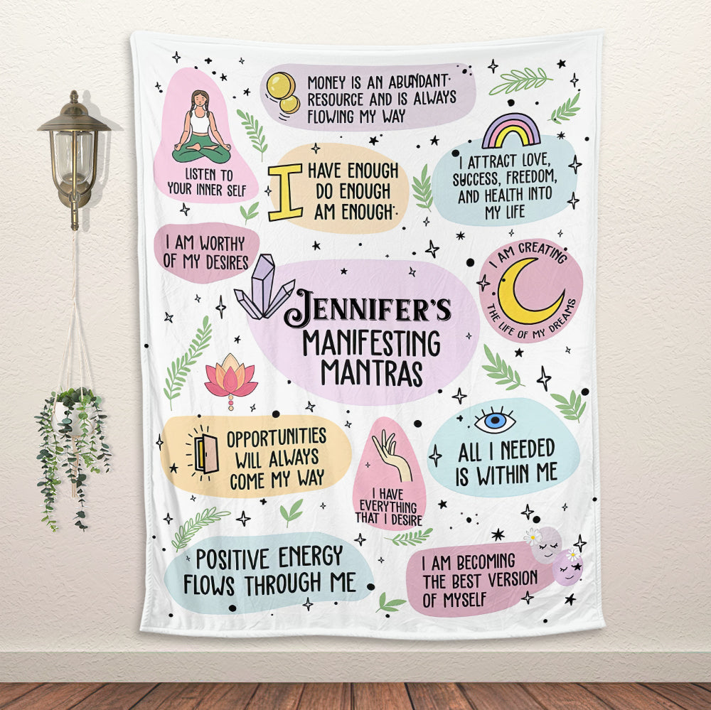 Manifesting Blanket - Personalized Blanket