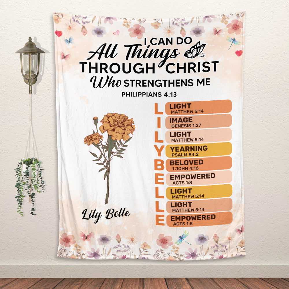 Christ Blanket - Personalized Blanket