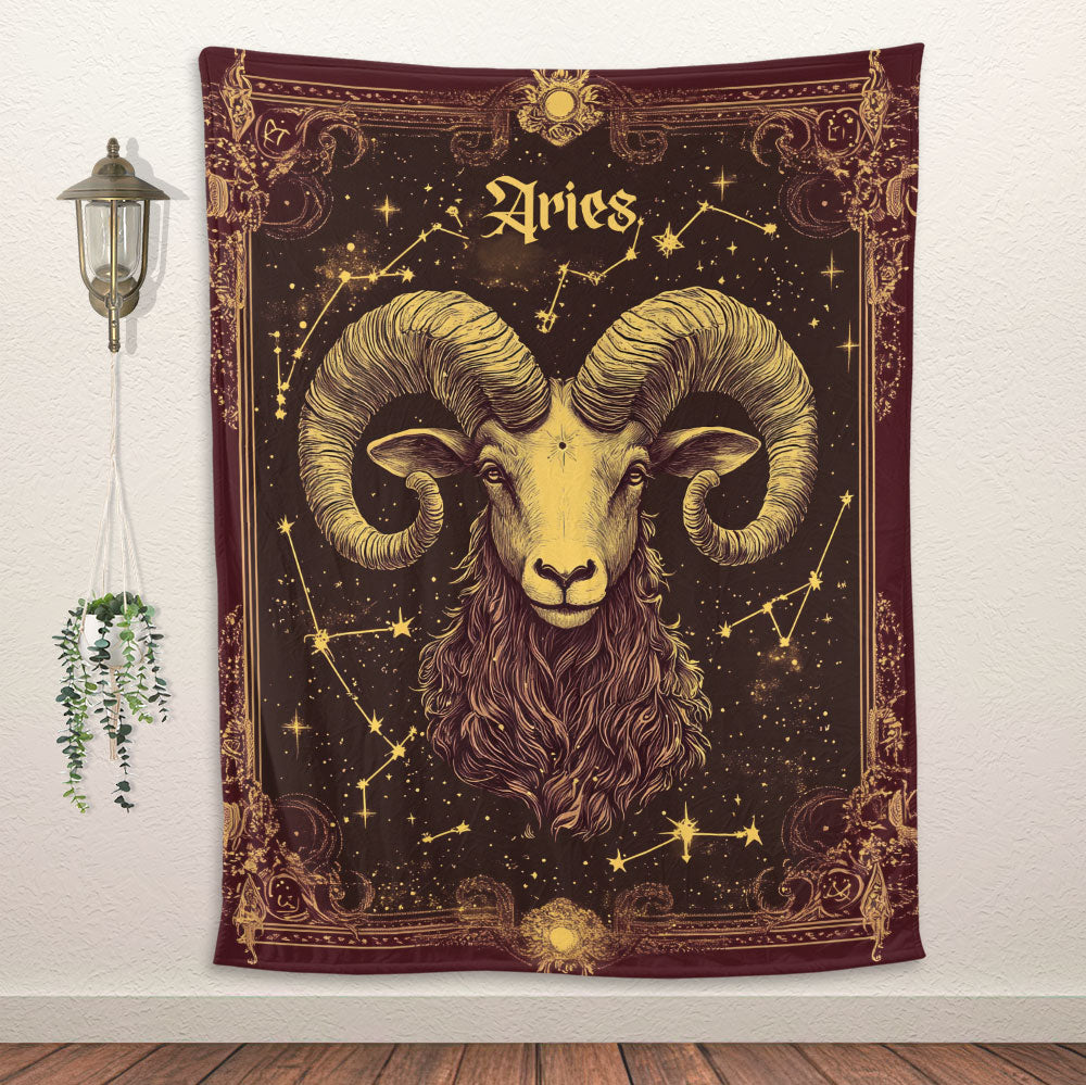 Aries | Bold and Fearless Blanket