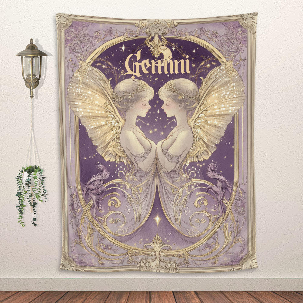 Gemini | Duality in Harmony Blanket