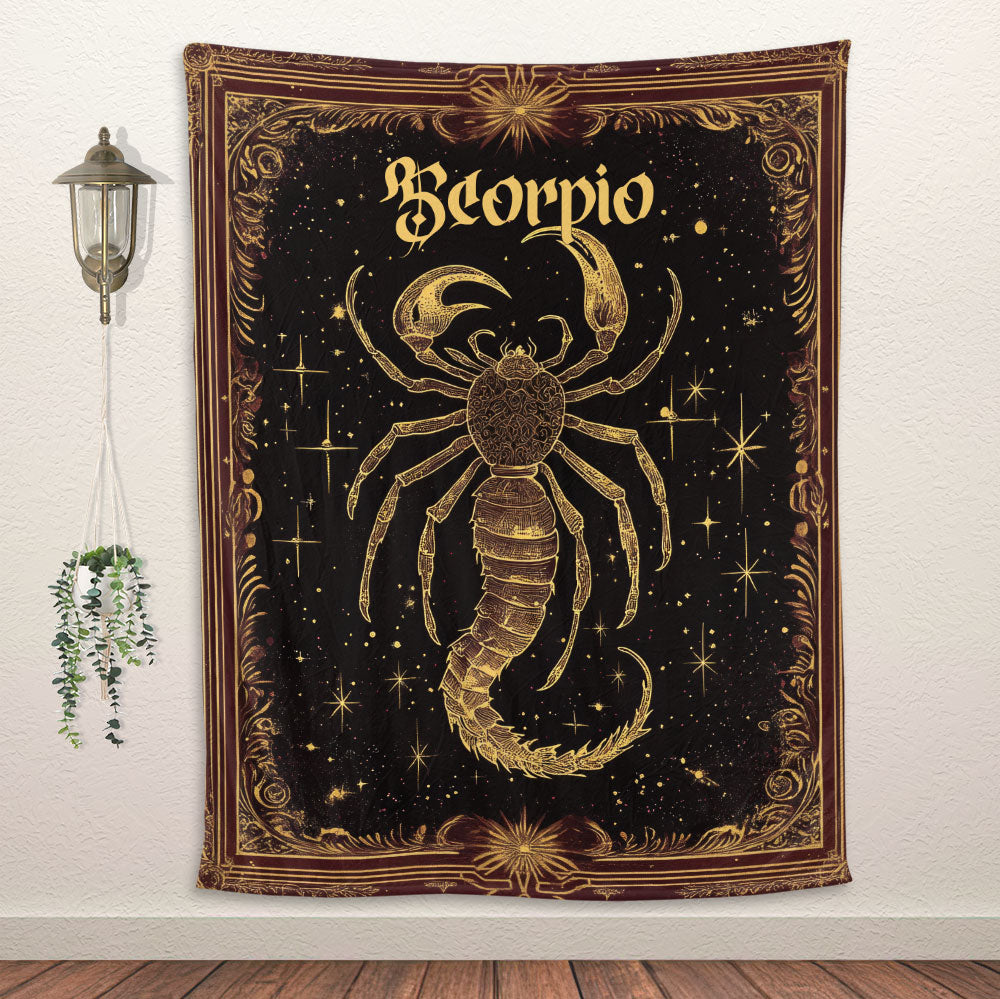 Scorpio | Passionate Depth Blanket