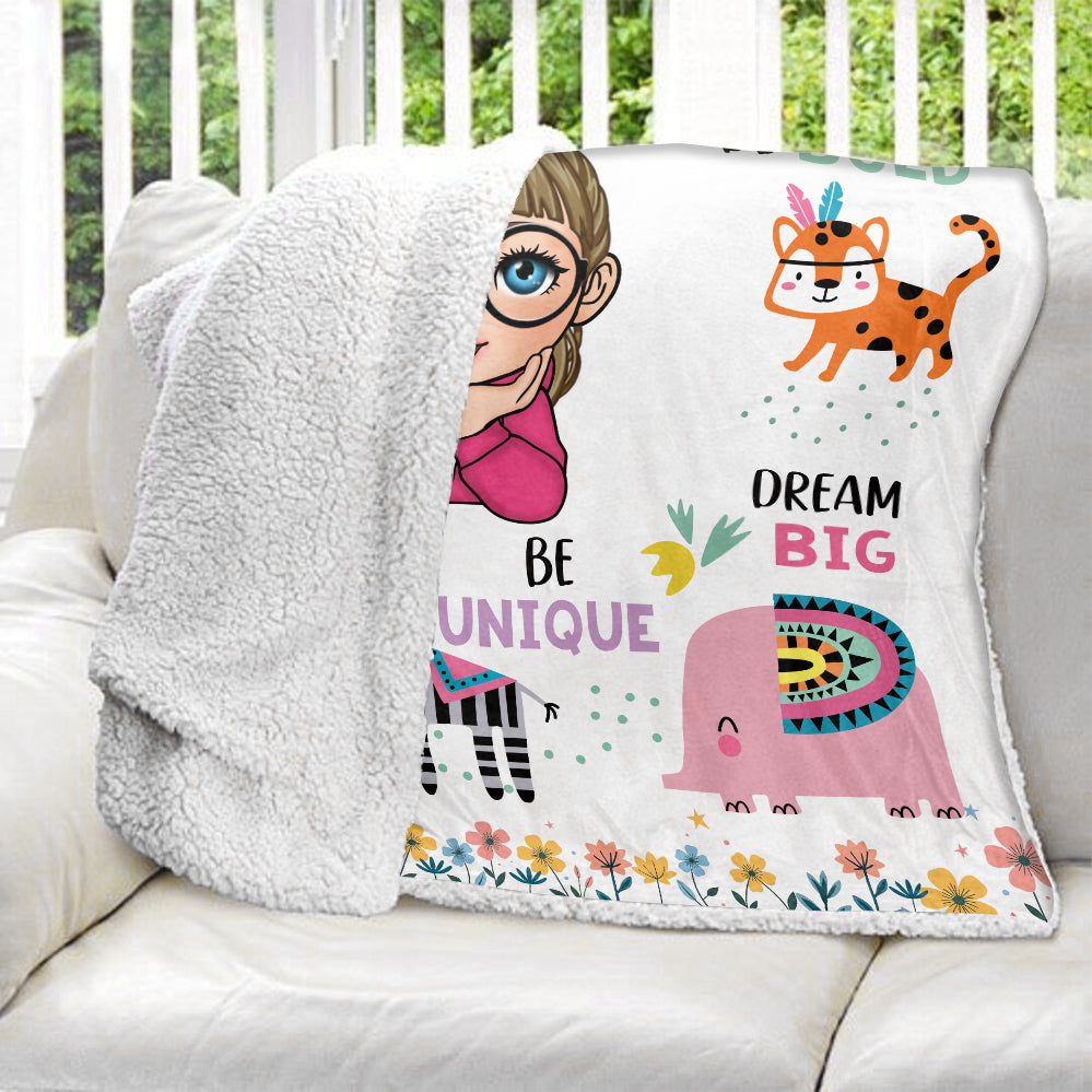 Stay Wild Blanket - Personalized Blanket