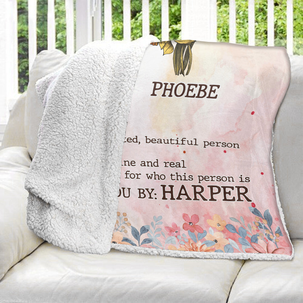 You Are My Person Blanket - Personalized Blanket