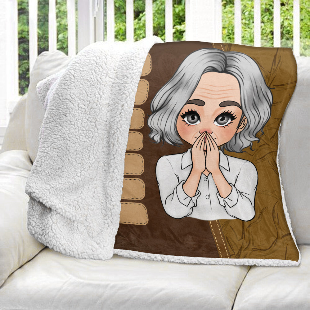 God Says Blanket - Personalized Blanket