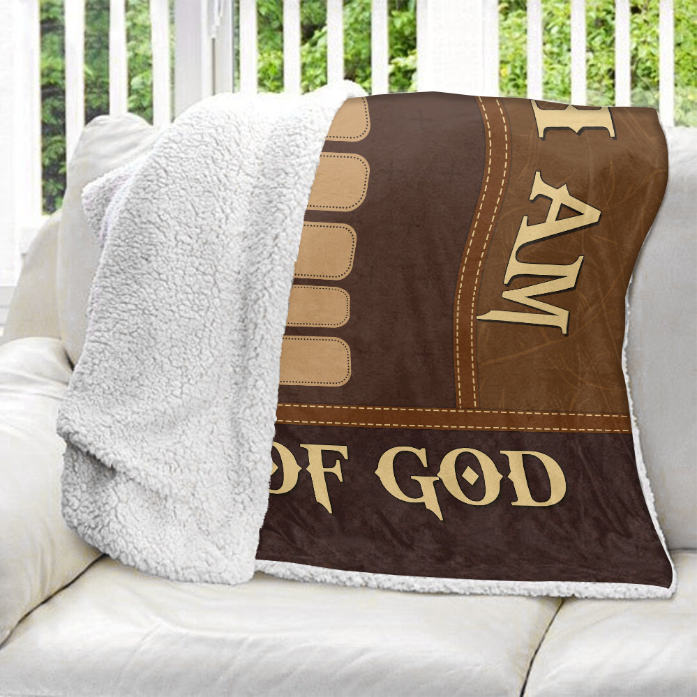 Man Of God Blanket - Personalized Blanket