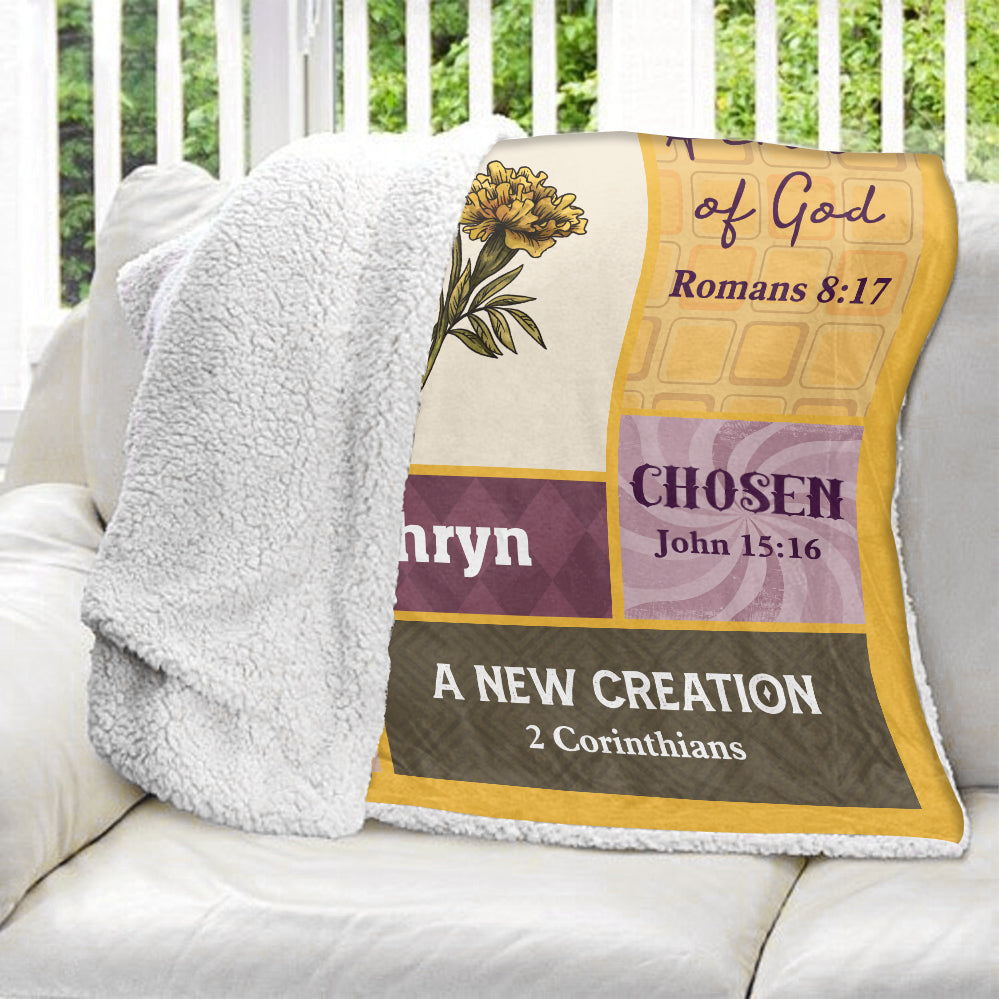God Says Blanket - Personalized Blanket