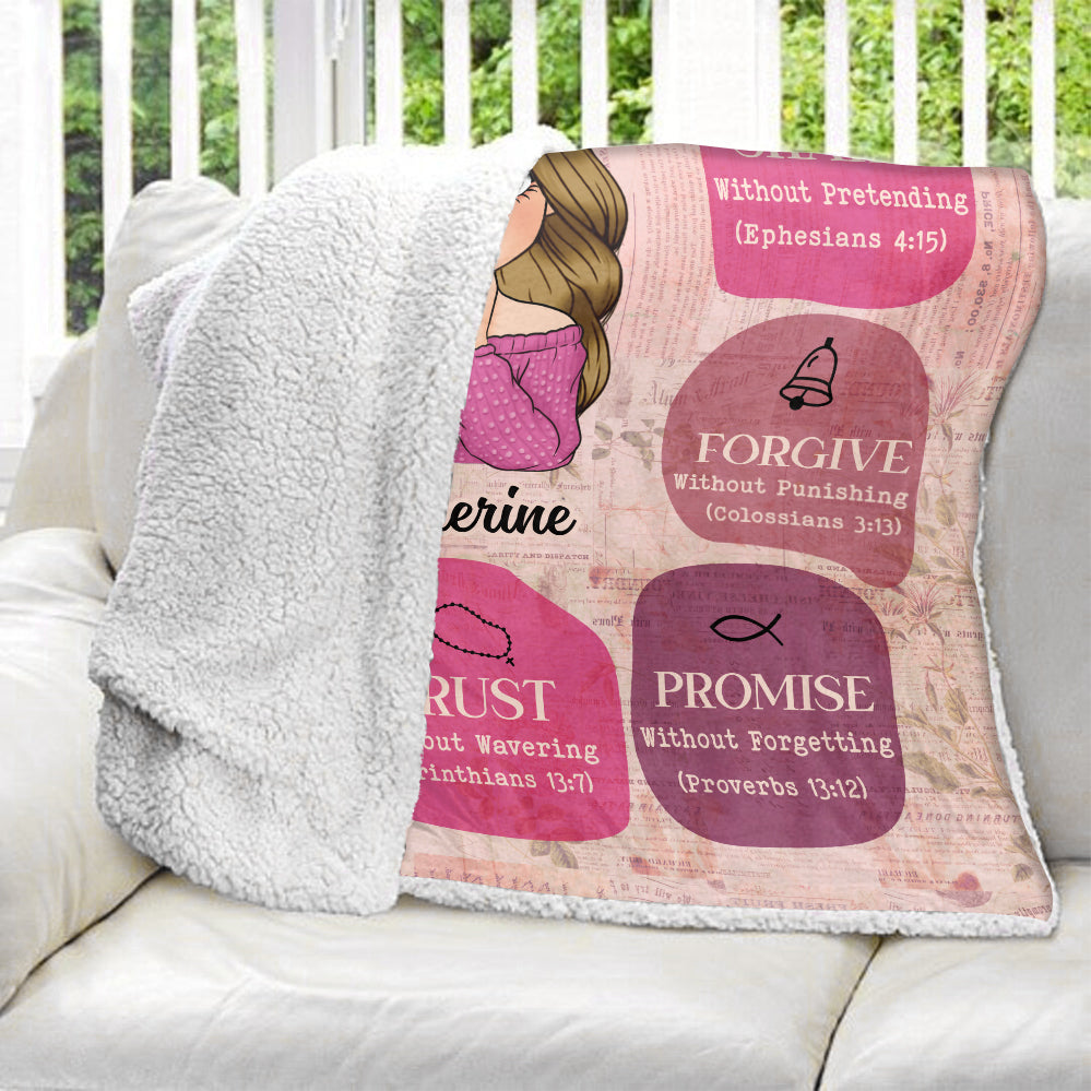 10 Ways To Love Blanket - Personalized Blanket