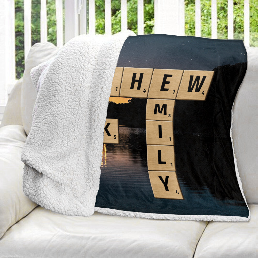 Family Blanket - Personalized Blanket