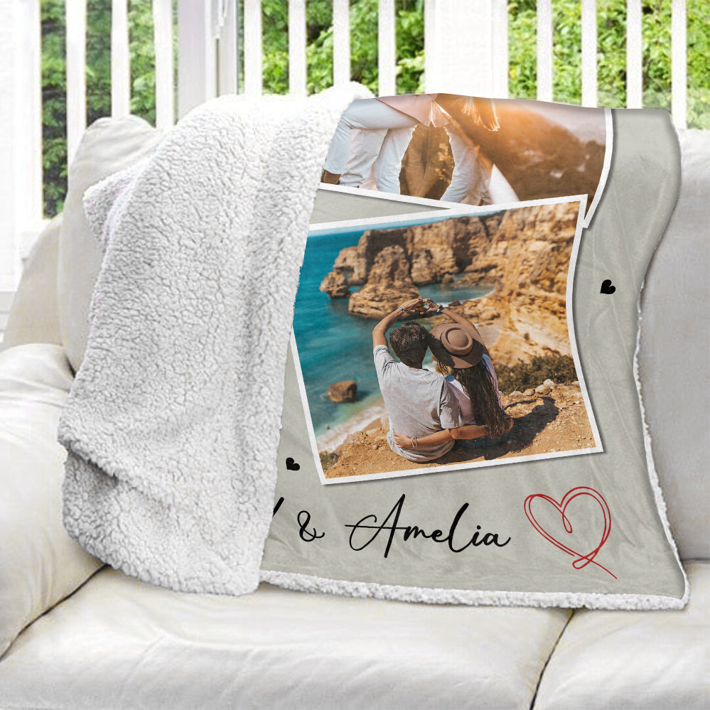 Valentine Blanket - Personalized Blanket