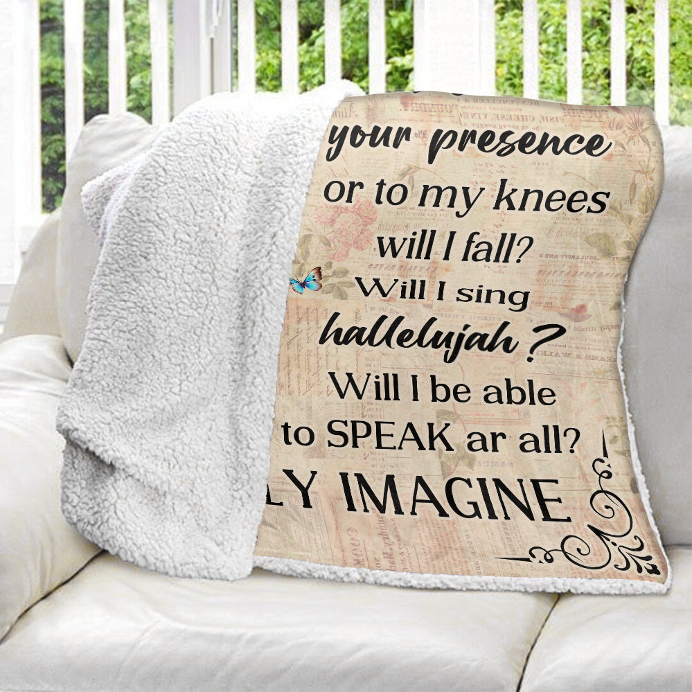 Will I Dance For You Jesus Blanket