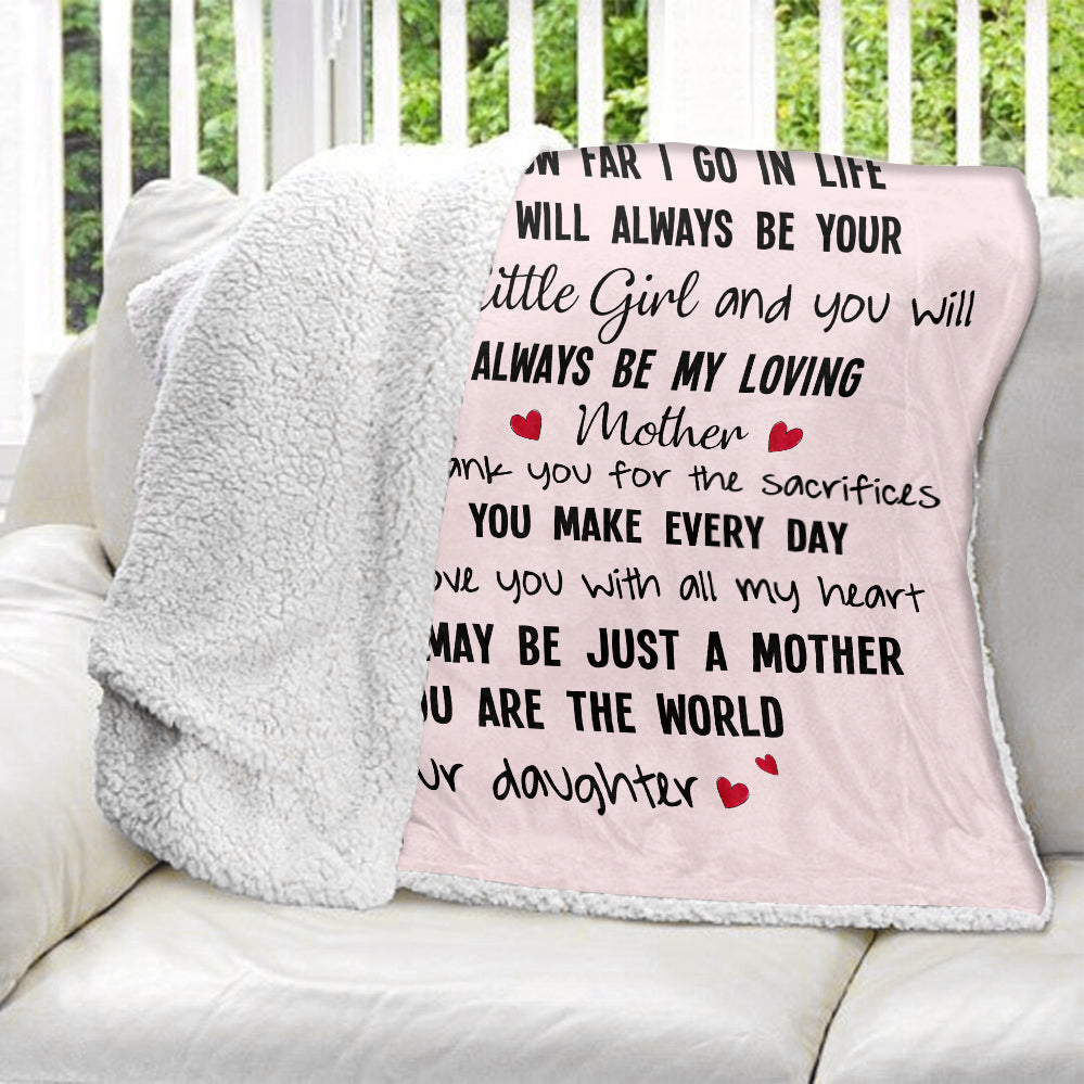 Best Mom Ever, Gift For Mom Blanket - Personalized Blanket