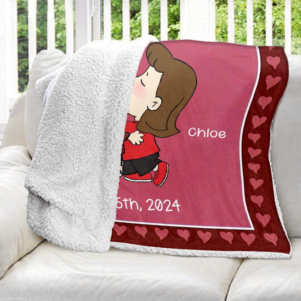 Valentine Blanket - Personalized Blanket