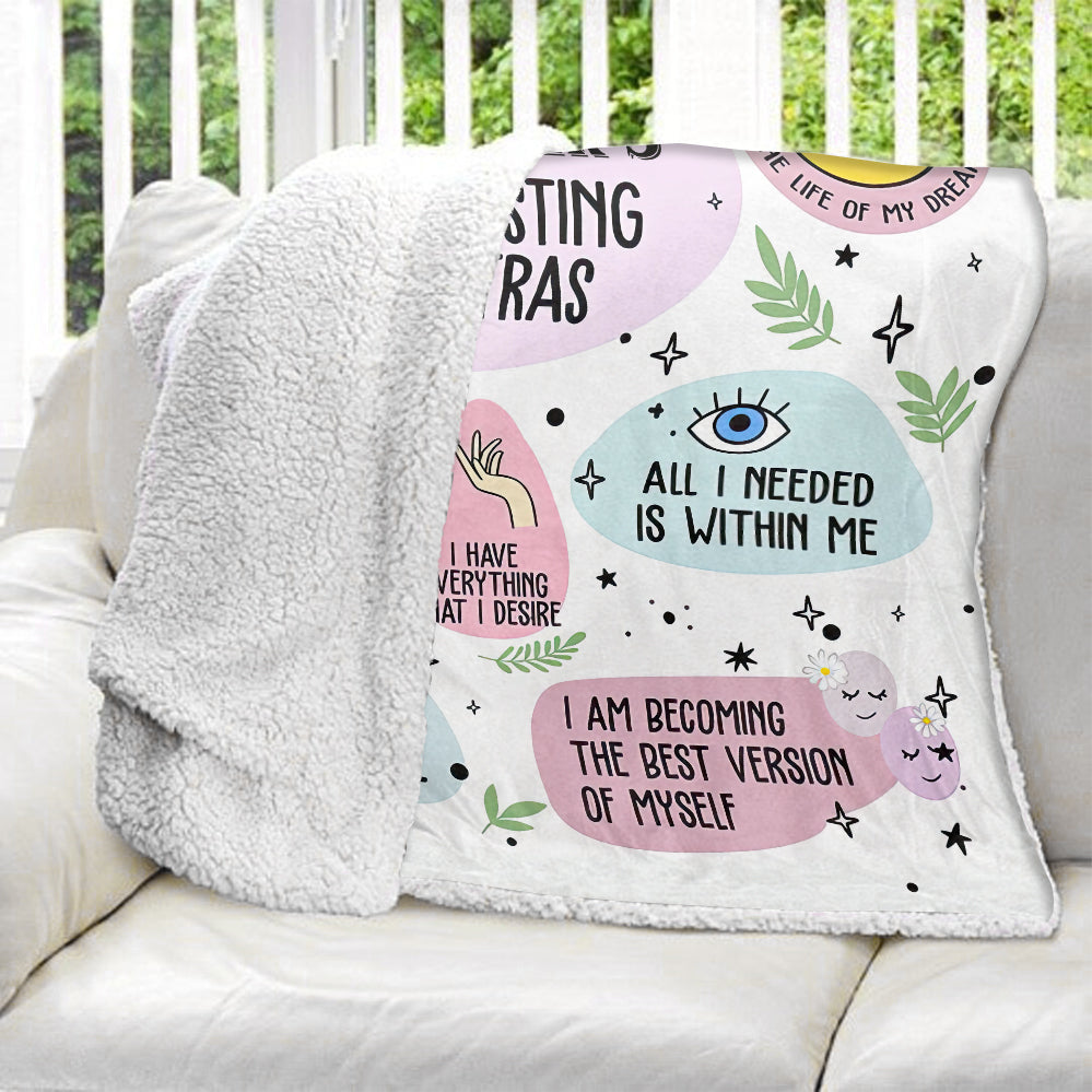 Manifesting Blanket - Personalized Blanket