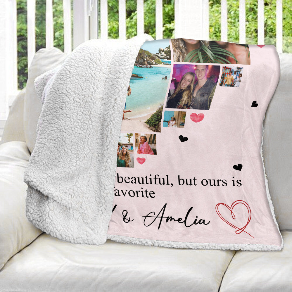 The Day Our Journey Began Blanket - Couple Blanket - Valentine Gift
