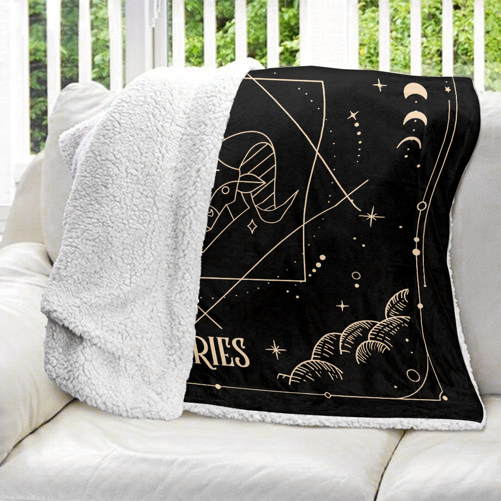 Zodiac Blanket - Personalized Blanket
