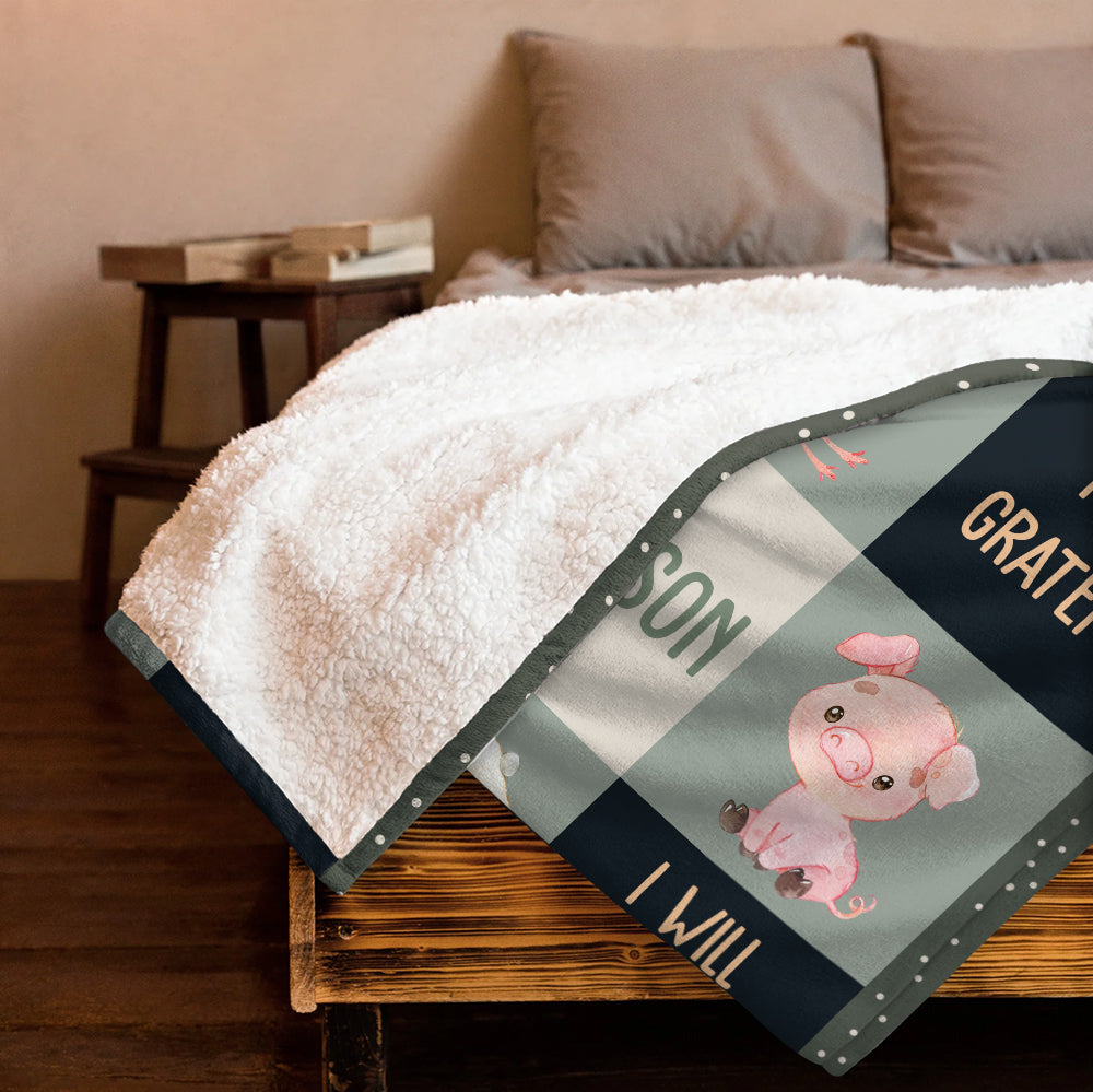 Positive Affirmation Blanket - Personalized Blanket