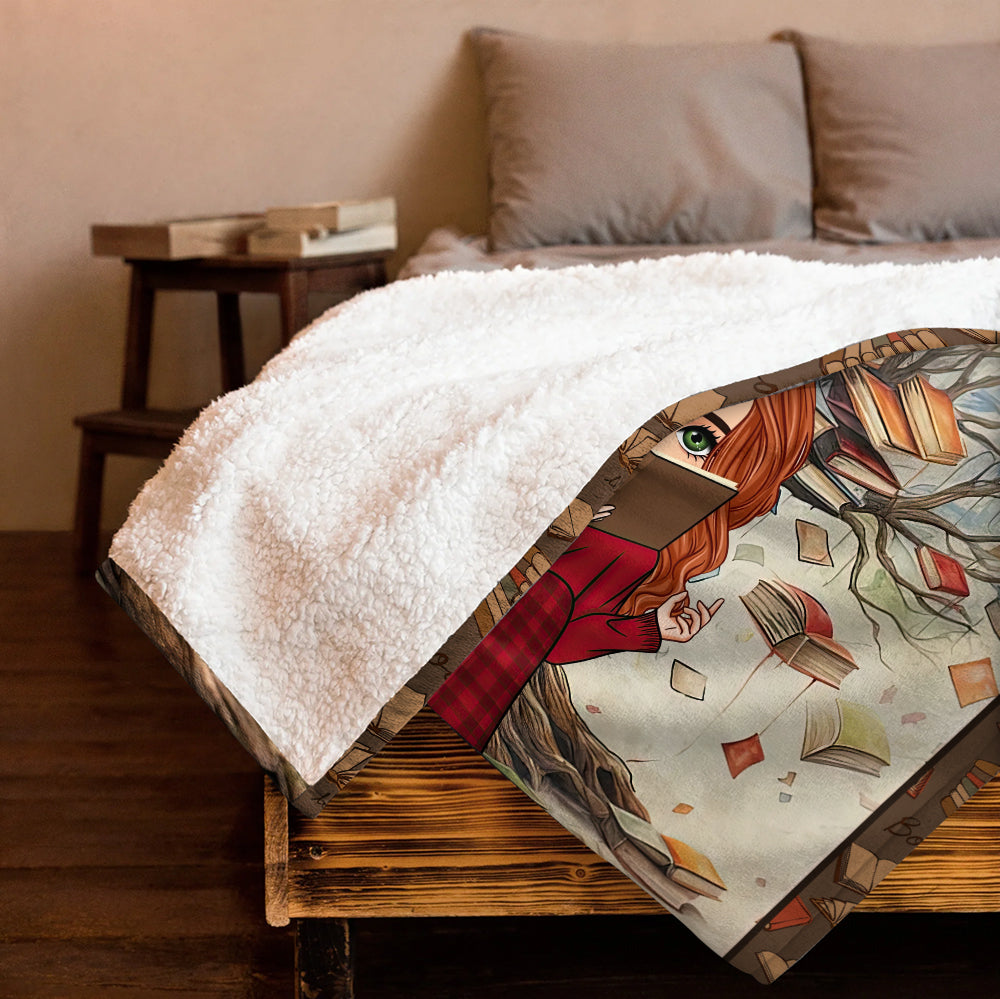 This Is My Reading Blanket - Personalized Blanket